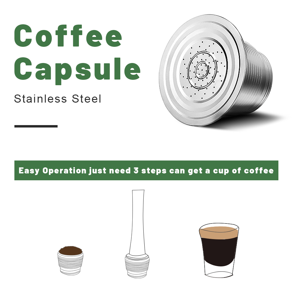 Nespresso Reusable Coffee Caps - Coffee Equipment Wdt ulasan dan harga