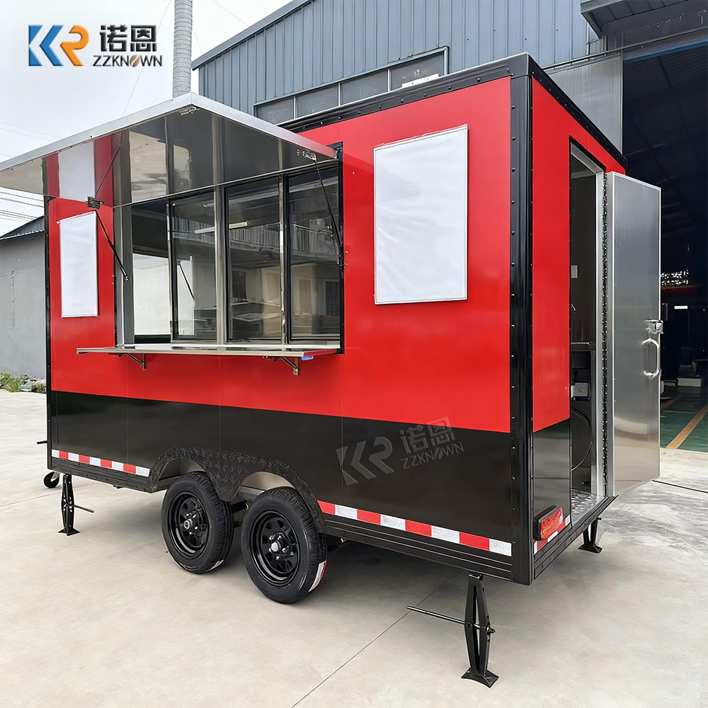 Concession Mobile Food Trailer - Outdoor Coffee Equipment ulasan dan harga