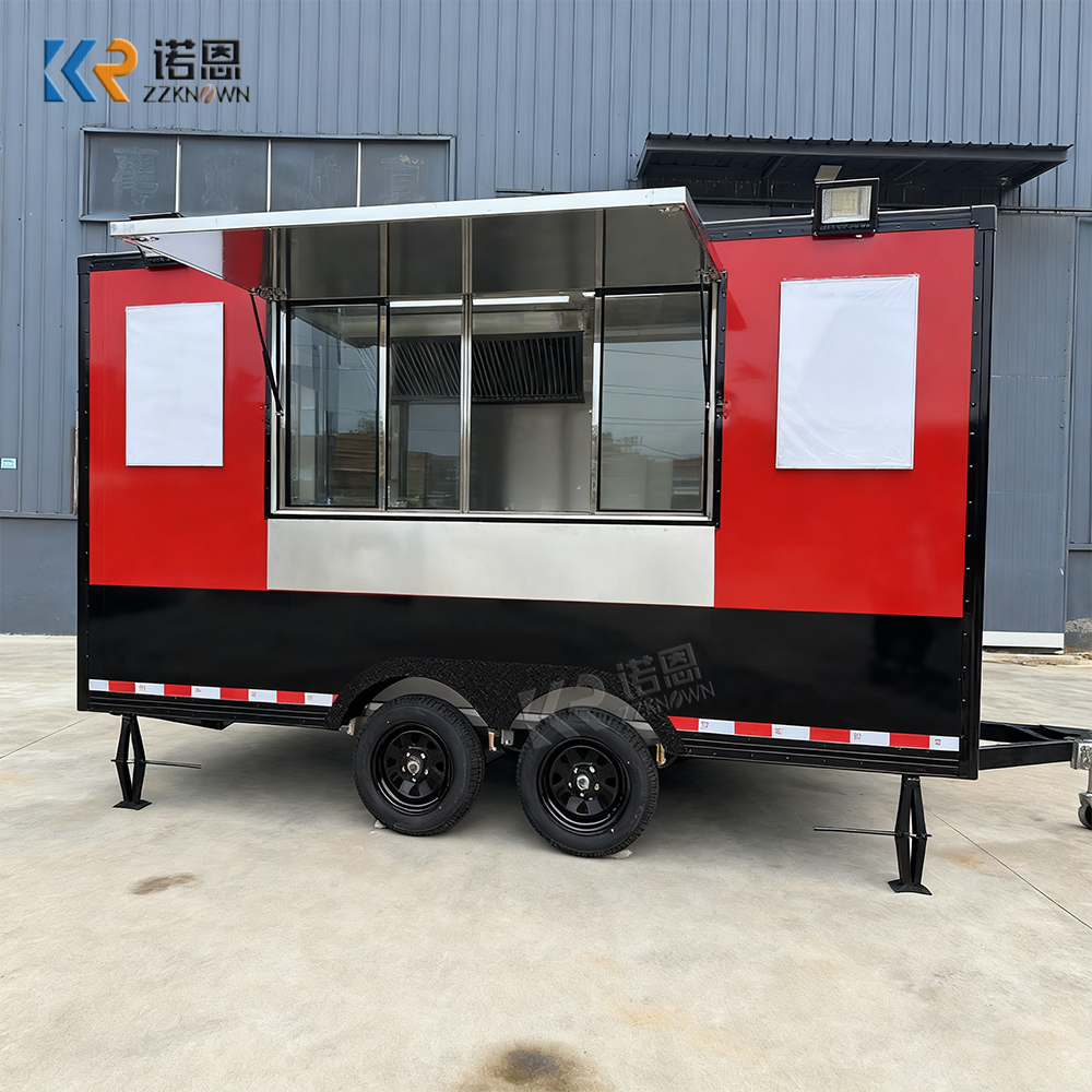 Concession Mobile Food Trailer - Outdoor Coffee Equipment ulasan dan harga