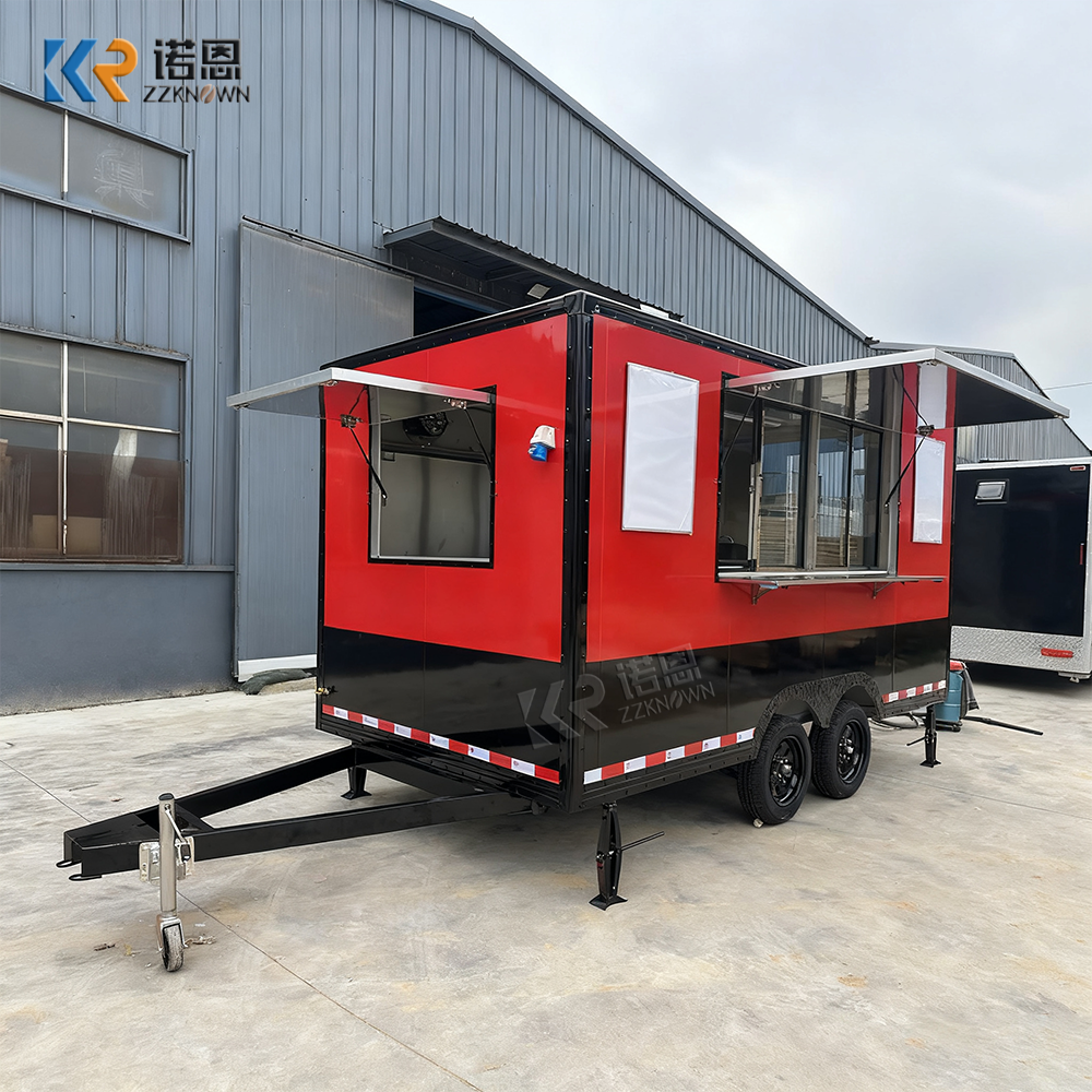 Concession Mobile Food Trailer - Outdoor Coffee Equipment ulasan dan harga