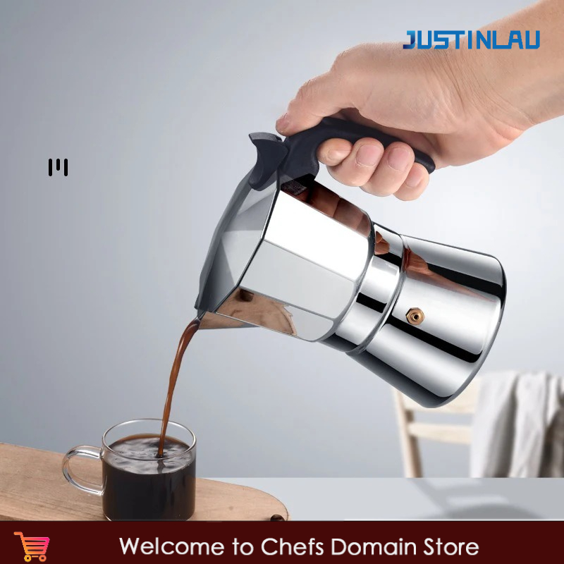JUSTINLAU 150/300ML Octagonal  - Coffee Equipment Wdt ulasan dan harga