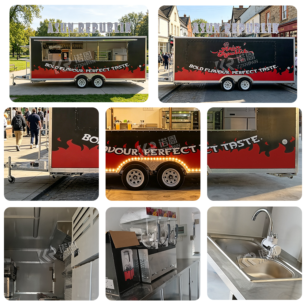 Stainless Steel Mobile Food Tr - Outdoor Coffee Equipment ulasan dan harga