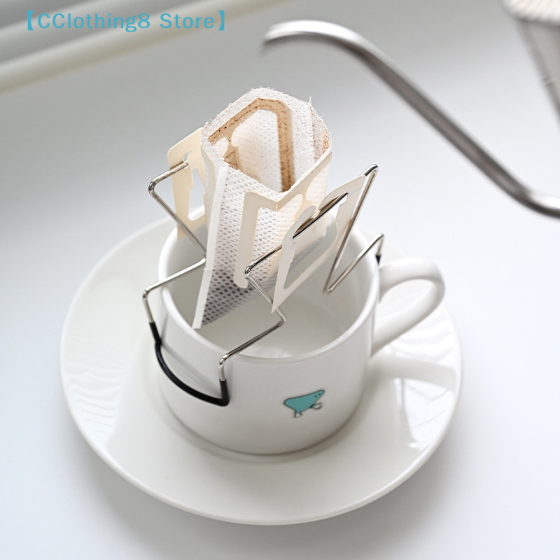 Cafe Drip Bag Holder Stainless - Outdoor Coffee Equipment ulasan dan harga