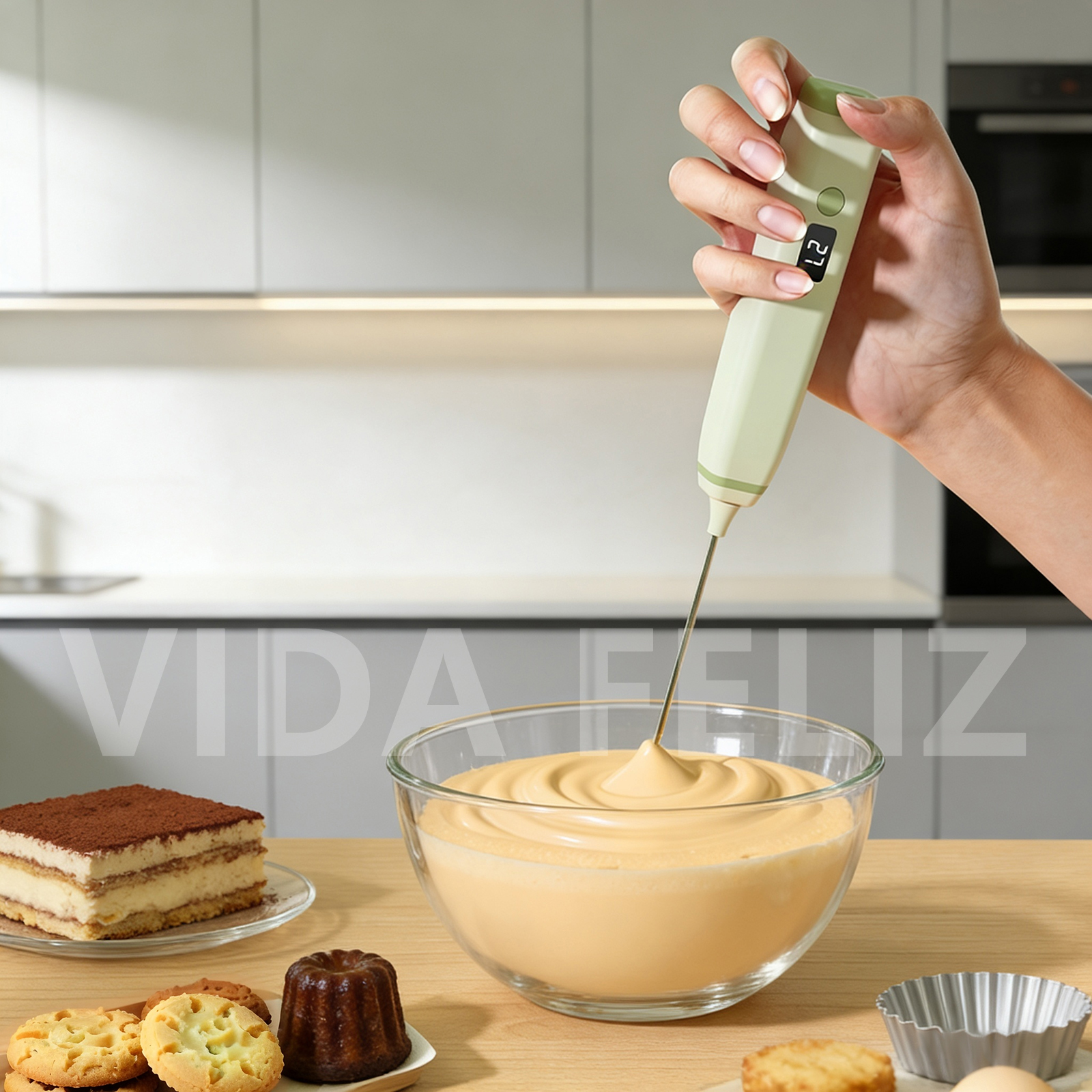 Cordless Handheld Milk Frother - Coffee Equipment For Camping ulasan dan harga
