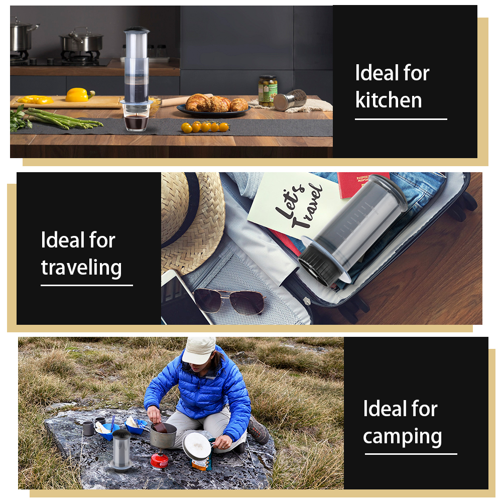 Portable Coffee Tea Maker for  - Coffee Equipment For Camping ulasan dan harga