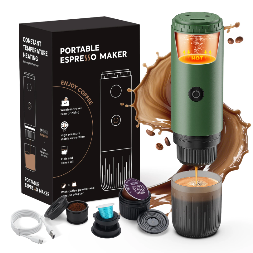 Portable Espresso Machine 3-in - Coffee Equipment For Camping ulasan dan harga