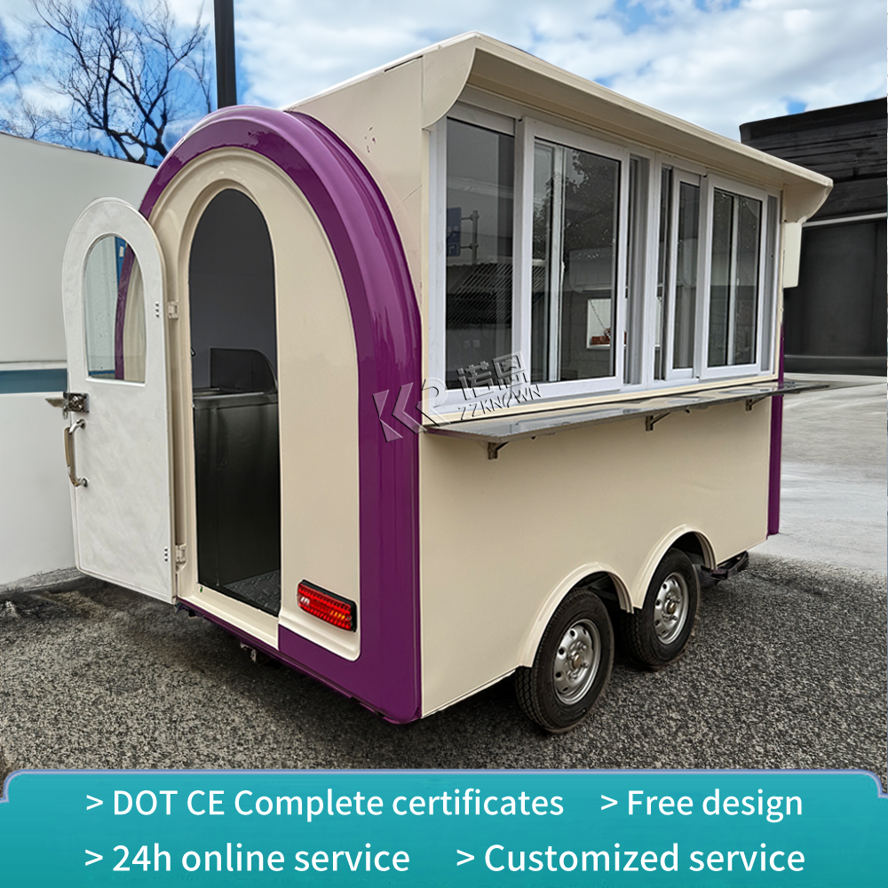 Outdoor Mobile  Food Trailers  - Outdoor Coffee Equipment ulasan dan harga