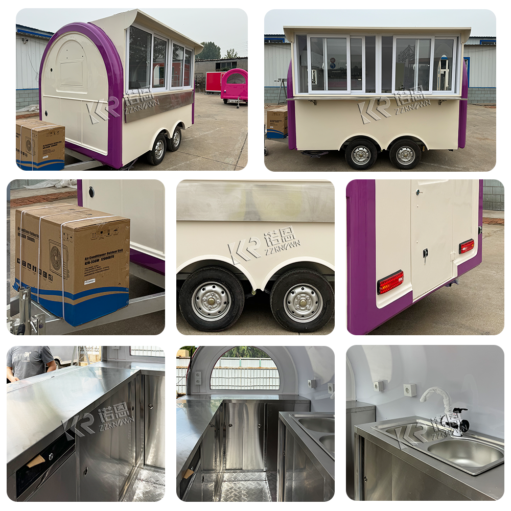Outdoor Mobile  Food Trailers  - Outdoor Coffee Equipment ulasan dan harga