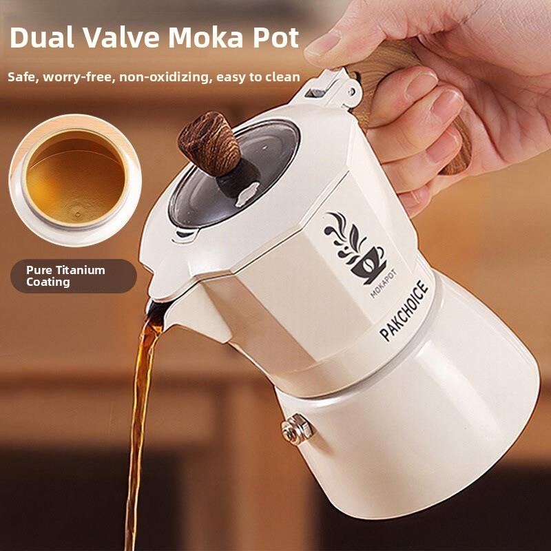 Home Use Titanium Coated Doubl - Coffee Equipment Gift Set ulasan dan harga