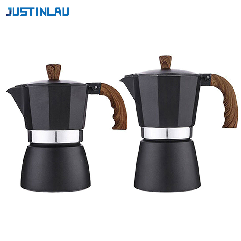 JUSTINLAU Coffee Moka Pot 150m - Coffee Equipment Wdt ulasan dan harga