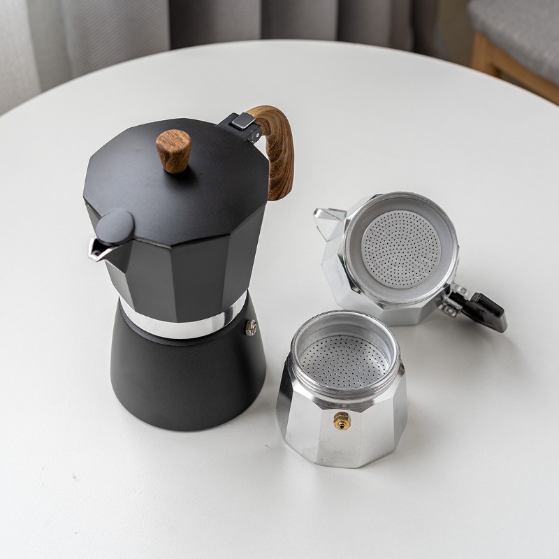 JUSTINLAU Coffee Moka Pot 150m - Coffee Equipment Wdt ulasan dan harga