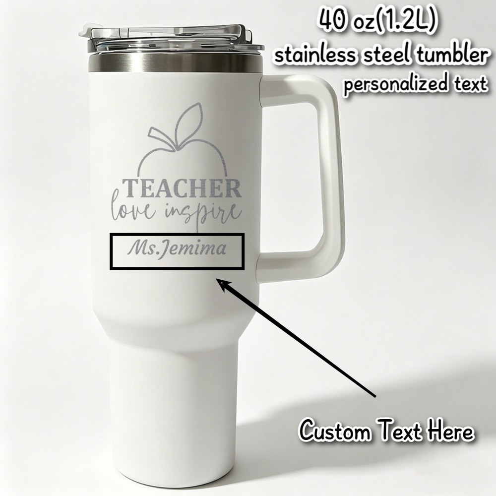 1L Teacher personalized text b - Coffee Equipment For Camping ulasan dan harga