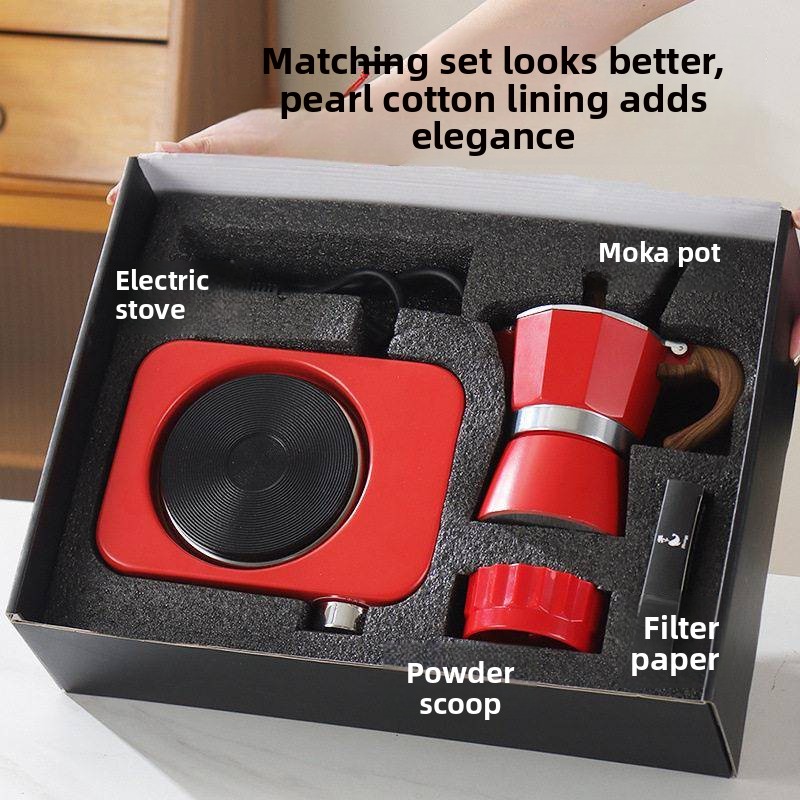 Moka Pot Coffee Maker Handbrew - Coffee Equipment Gift Set ulasan dan harga